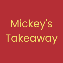 Mickey's Takeaway logo.